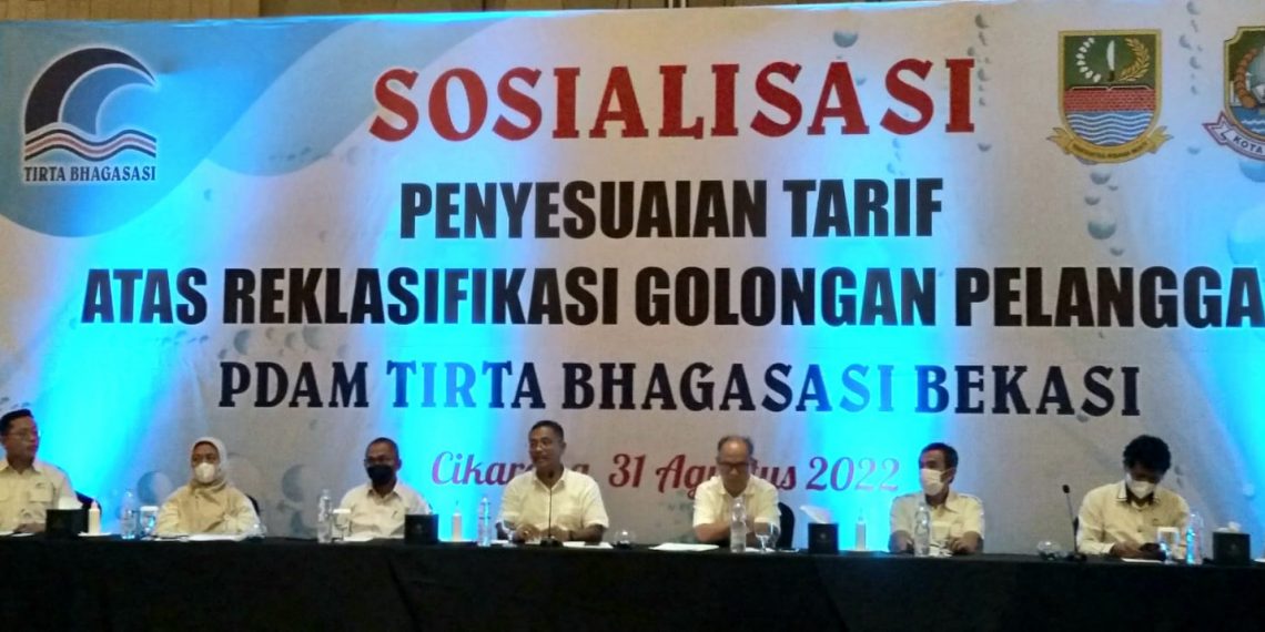 PDAM Tirta Bhagasasi Bekasi Sosialisasikan, Penyesuaian Tarif ...