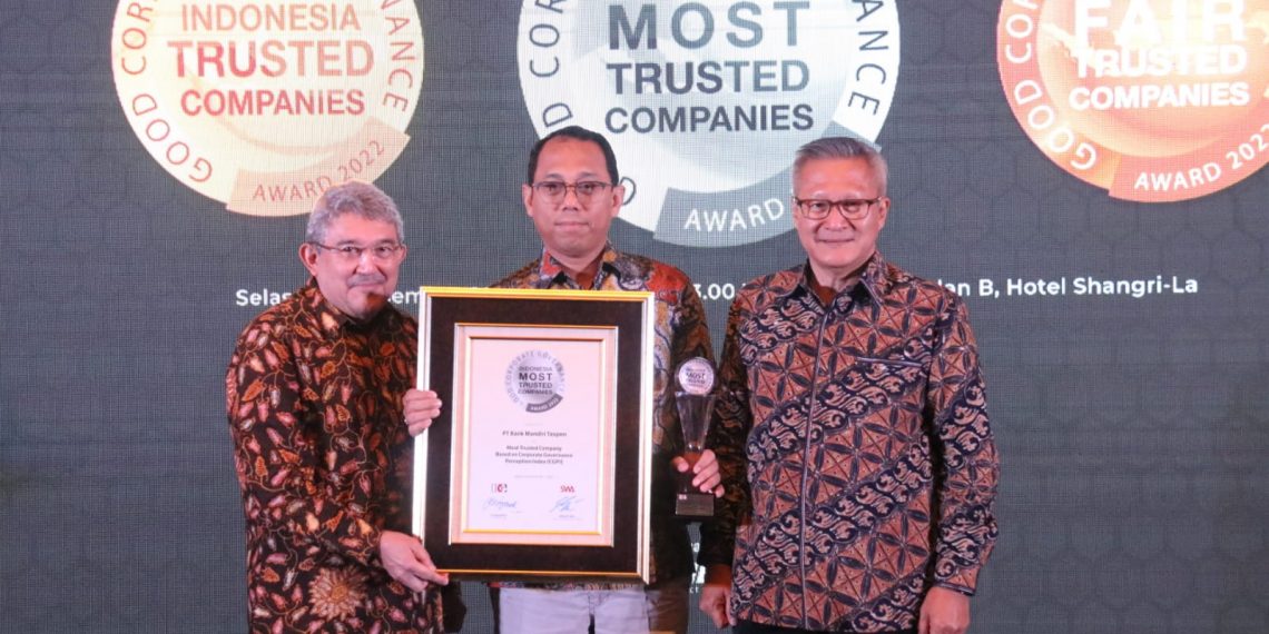 Bank Mandiri Taspen Raih Most Trusted Company Di Ajang CGPI Award ...