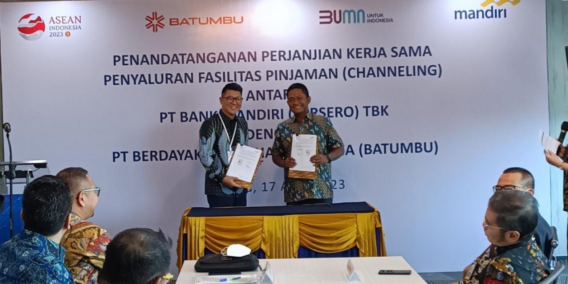 Dukung UMKM Go Digital, Bank Mandiri Teken Kerjasama Dengan Batumbu ...